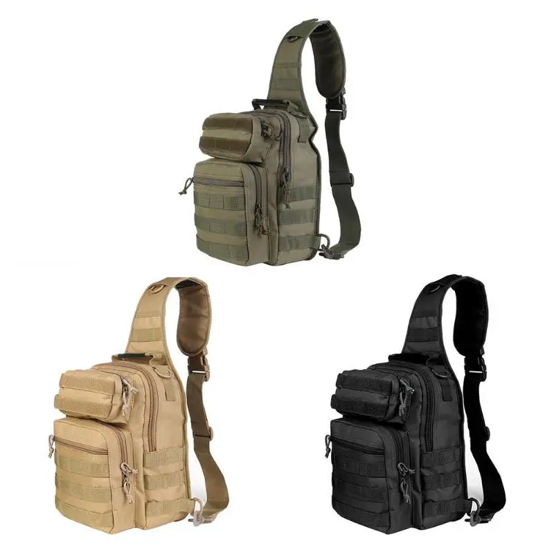 

Multifunction 20L Large Capacity Outdoors Chest Pack 6 Pocket Zipper Sports Riding Running Climbing Hiking Travel Shoulder Bag