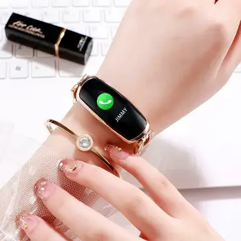 

Smart Bracelet Camera Remote Control Heart Rate Blood Pressure Monitor Pedometer Calorie Bluetooth IP67 Waterproof Smart Watch