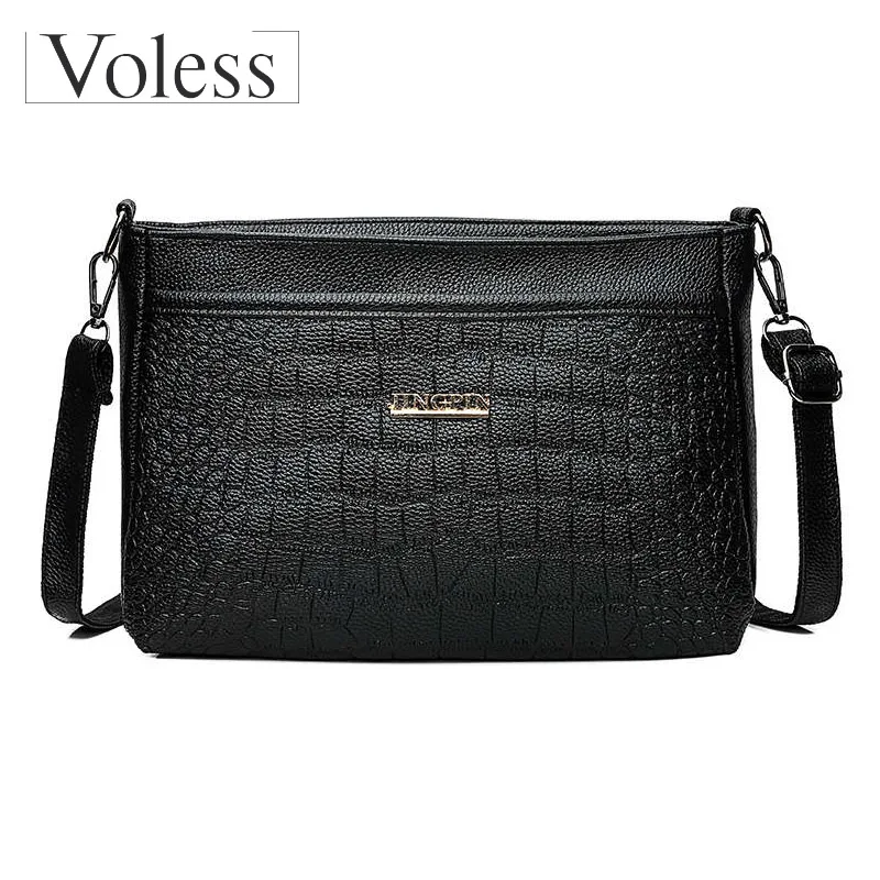 

Fashion Women Messenger Handbags High Quality Casual Shoulder Bags for Women 2019 Retro Crocodile Bolso Mujer Bolsa Feminina