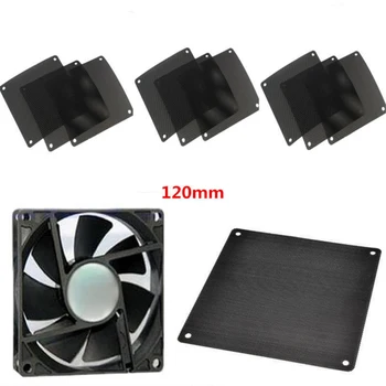 

120x120mm Computer PC Dustproof Cooler Fan Case Cover Dust Filter 10pcs
