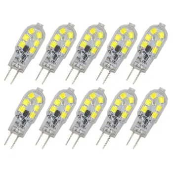 

10X G4 LED Bulb 2W Bulb Warm White 12 SMD 2835LED Low Power 120LM LED Bulb AC220V