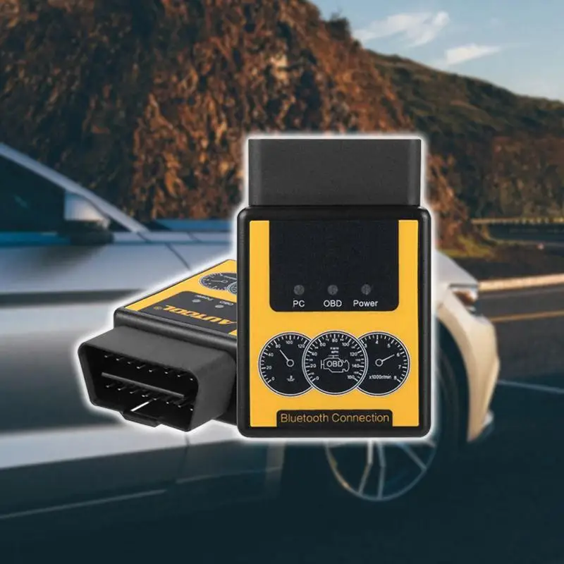 

A1 Bluetooth Obd2 Car Fault Detector Diagnosis Instrument Fuel Consumption Detection By Autool Supports All OBD-II /EOBD/JOBD