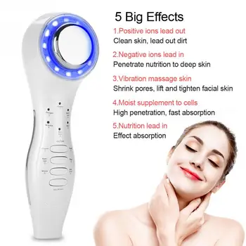 

Ultrasonic Facial Beauty Machine Pore Shrink Wrinkle Removal Led Photon Skin Lifting Anti-aging Beauty Face Skin Rejuvenation 5