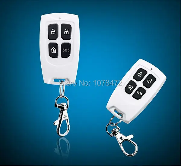 

2 PCS RF Wireless Remote Controlled Key for Home Alarm System,Remote controller,distant control,telecontrol for secure alarm