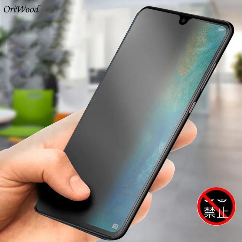 

OriWood Redmi Note7 Privacy Anti-Spy Tempered Glass Scrren Protector For Xiaomi Redmi Note 7 Pro Protective Film Guard Anti Spy