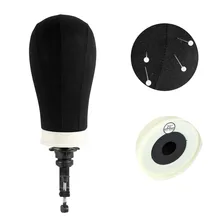 Хлопчатобумажные ткани модель подставки для париков для укладки волос инструмент для практики волос манекена парики Дисплей модель