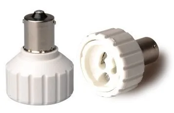 BA15S to GU10 LED Lamp adapter