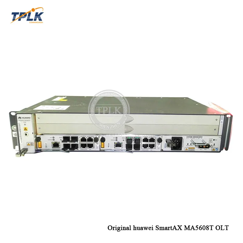 200 Гбит/с, 20 Гбит/с/емкость слота, Хуа Вэй GPON OLT MA5608T с 1G MCUD+ MPWD(110-250 v), 2 RU, 1" Монтажная стойка OLT