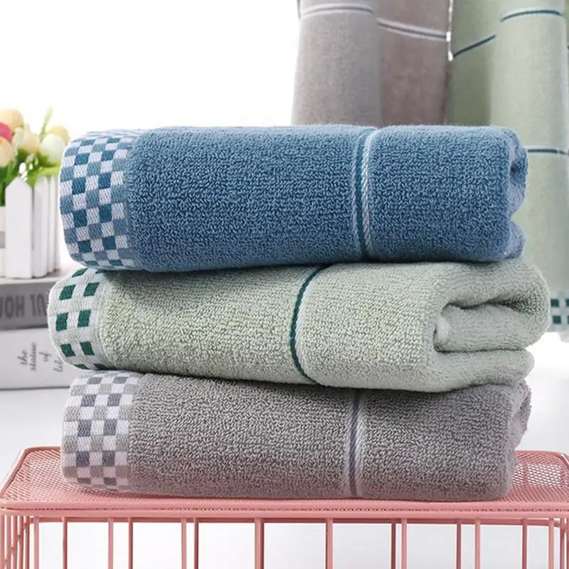 

3pcs 3color Face Towel 100% Cotton Towel Terry Absorbent Washcloths Bath Towel Salon Home Use Hot Sale Towel Absorbent