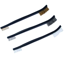 3 шт. двухголовые щетки автомобильный мотор двери щетки для окон зазор чистящие инструменты аксессуары