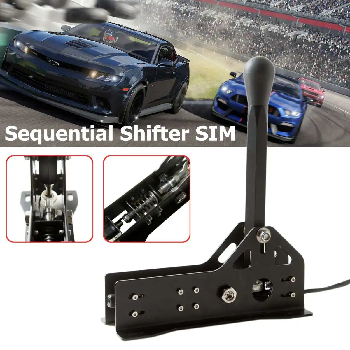 

PC Racing Games SRS Sequential Shifter Gearshift SIM for Logitech G29 G27 TH8A G25 G27 T300 T500
