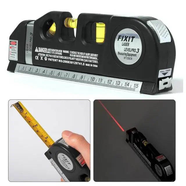 Best Price Multi-functional Infrared Laser Level Ruler Horizontal Meter Tape Scale Measure Instrument Vertical Measure Equipment Best Price Multi-functional Infrared Laser Level Ruler Horizontal Meter Tape Scale Measure Instrument Vertical Measure Equipment