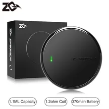 Electronic Cigarette Mini Vape Pod System Starter Kit ZQ Spinner O E Cigarette with 1.2ohm Coil Pre-installed 1.1ML Atomizer Pod