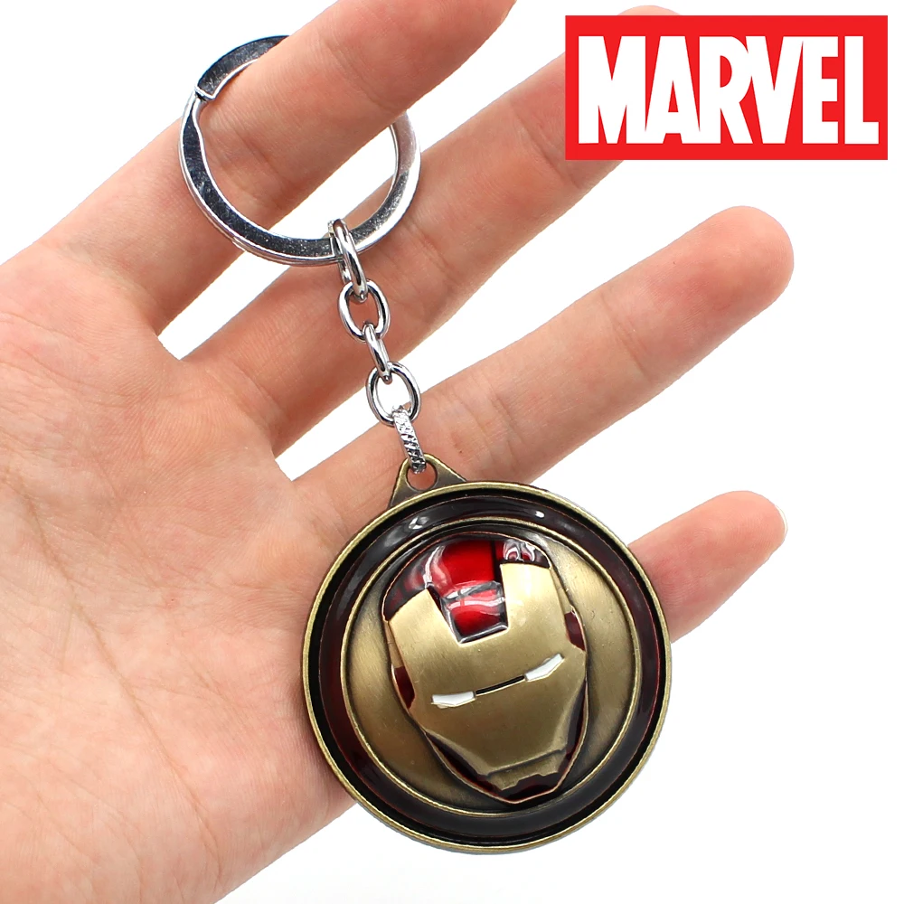 Мстители эндигра брелок Железный человек Капитан Америка Marvel металлический