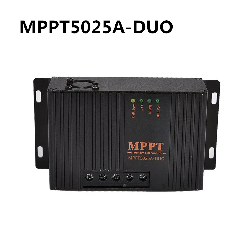 Dual Duo MPPT Solar Regulator Charge Controller LCD Remote Meter LiFePo4 Lithium