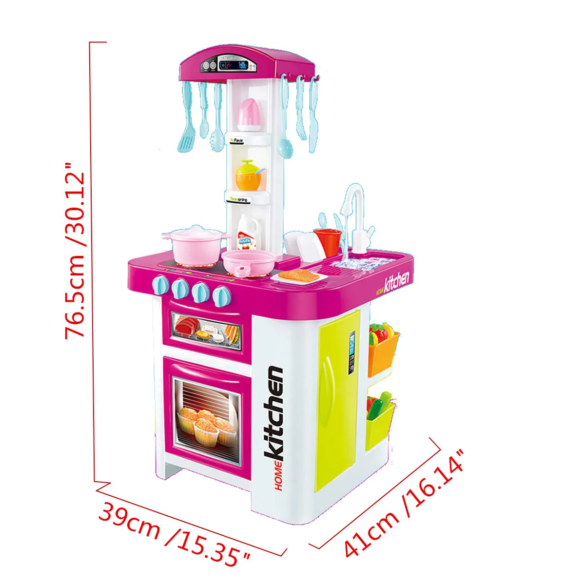 electronic kitchen play set