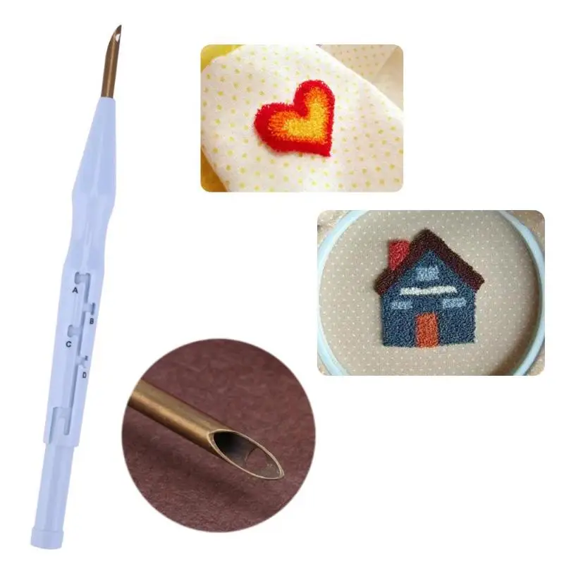 

DIY Plastic Adjustable Sewing Tools Multi-functional Embroidery Needle Craft Felting Stitch Household Home Suppliers Accessories