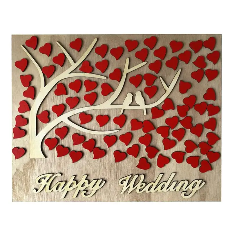 

Personalized Wedding Guest Book 3D Wood Wedding Gifts For Guests Rustic Alternative Guest Book Ideas Custom Guest Book Tree