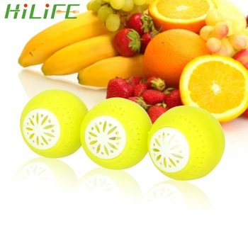

HILIFE 3 piece/set Fridge Air Purifier Ball Fridge Balls Keep Fruit and Vegetable Fresh Kitchen Accessories