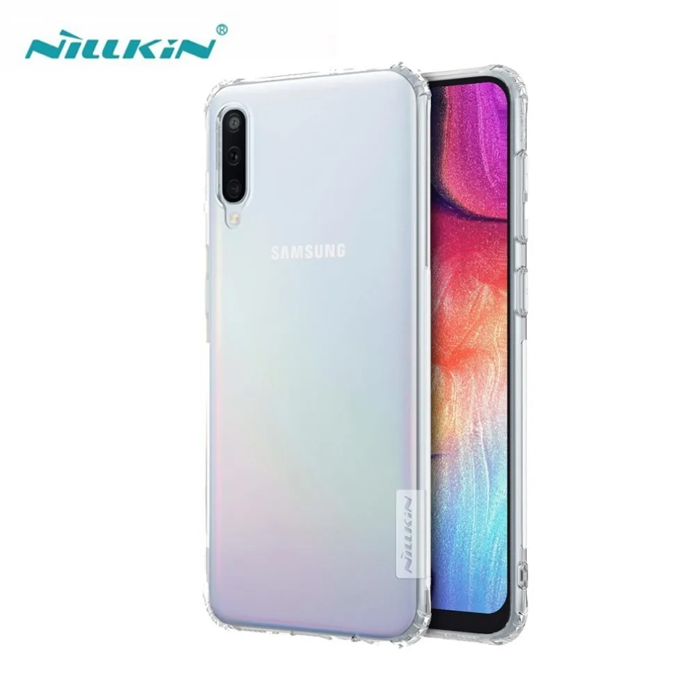 TPU Case For Samsung Galaxy A50 NILLKIN Nature Transparent Silicone Soft Back Cover for Samsung A50 Case TPU Case For Samsung Galaxy A50 NILLKIN Nature Transparent Silicone Soft Back Cover for Samsung A50 Case