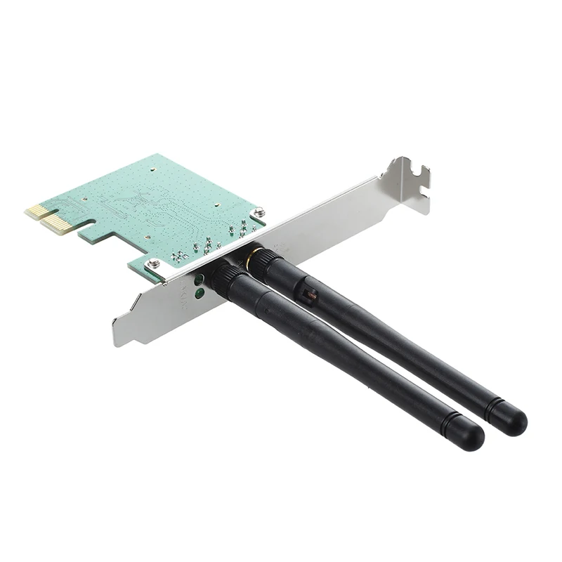 AAAJ PCI Express e 300 Мбит/с IEEE 802.11b/g/n беспроводная WiFi сетевая карта адаптер|Сетевые карты|