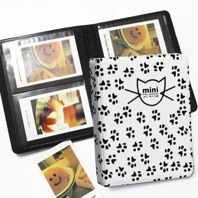 

Photo Album 64 Pockets Mini Instant Instax Polaroid Picture Case Storage for Fujifilm Instax Mini Film 7s 8 Korea Instax