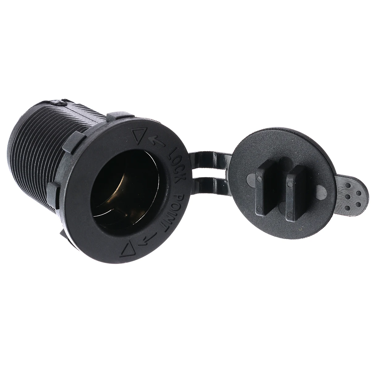 

DC 12V/24V Car Motorcycle 2.1A Dual USB Port Power Socket Cigarette Lighter Adapter Charger With 60cm Wire