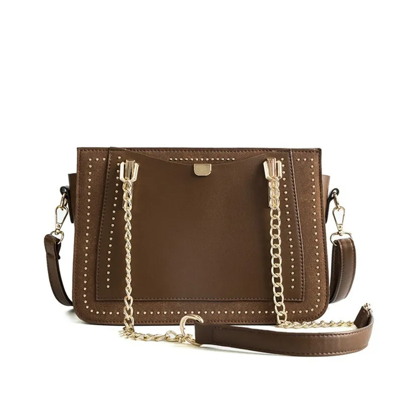 

2018 Shoulder Crossbody Bags For Women Leather Chain Handbags Women Bags Designer Famous Brands Ladies Messenger Bags Sac A Main