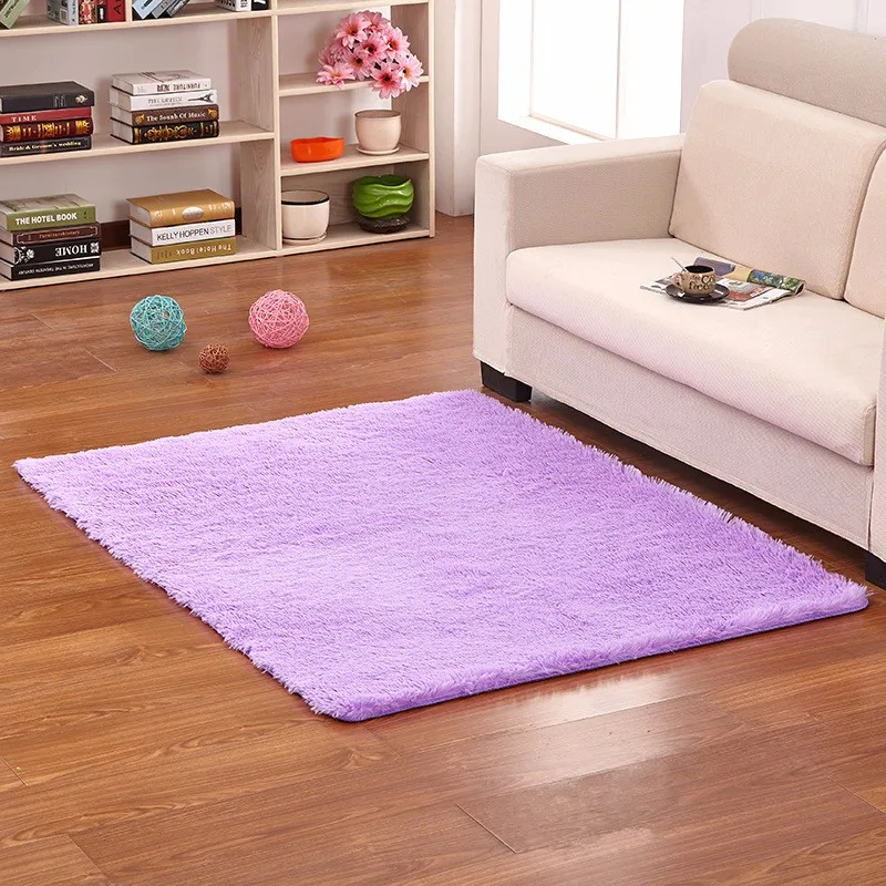 50x80cm Plush Soft Shaggy Carpet Non slip Floor Mats Faux Fur Area Rug