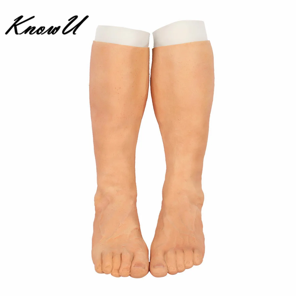 KnowUSiliconeProsthesisCoverHighlySimulatedSkinArtificialLegs