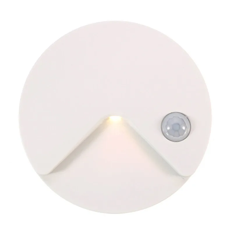  CLAITE USB Rechargeable PIR Motion Sensor Light Control LED Night Lamp Wall Light for Cabinet Toile - 32963931735