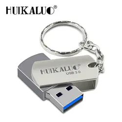 Huikaluo USB3.0 флэш-диск Флеш накопитель 128 GB 64 GB высокоскоростной металлический USB флеш-накопитель 32 GB 16 GB memory stick Бесплатная Цепочка для