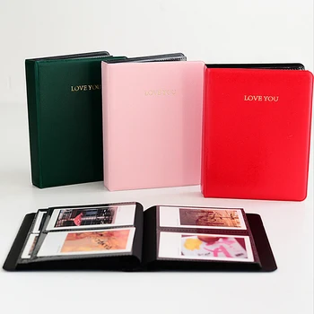 

64 Pockets Polaroid Photo Albums 3 inch Photography Albums Mini Instant Picture Case Storage For Fujifilm Instax Mini Film 8