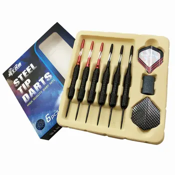 

6pcs 22g High Quality Professional Darts Soft Darts Soft Tip Darts High-end Darts Gift Box Packaging