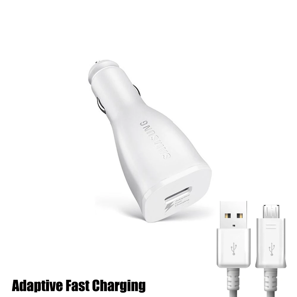 

Car Adaptive Fast charger for samsung galaxy S6 S7 edge note6 note5 note4 USB Fast car charger cable