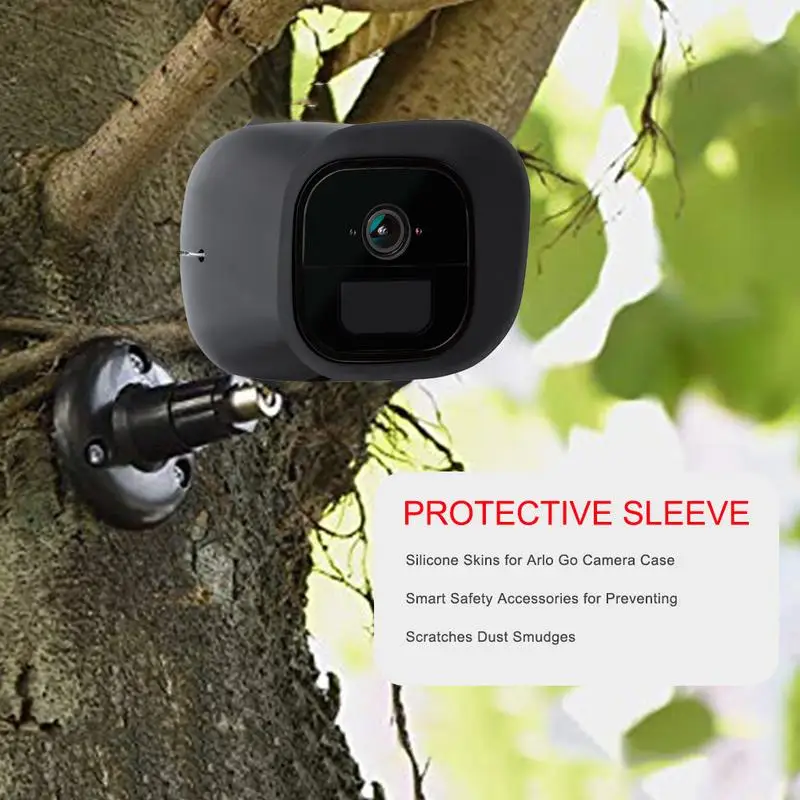 

Silicone Skins for Arlo Go Camera Case Smart Safety Accessories for Preventing Scratches Dust Smudges