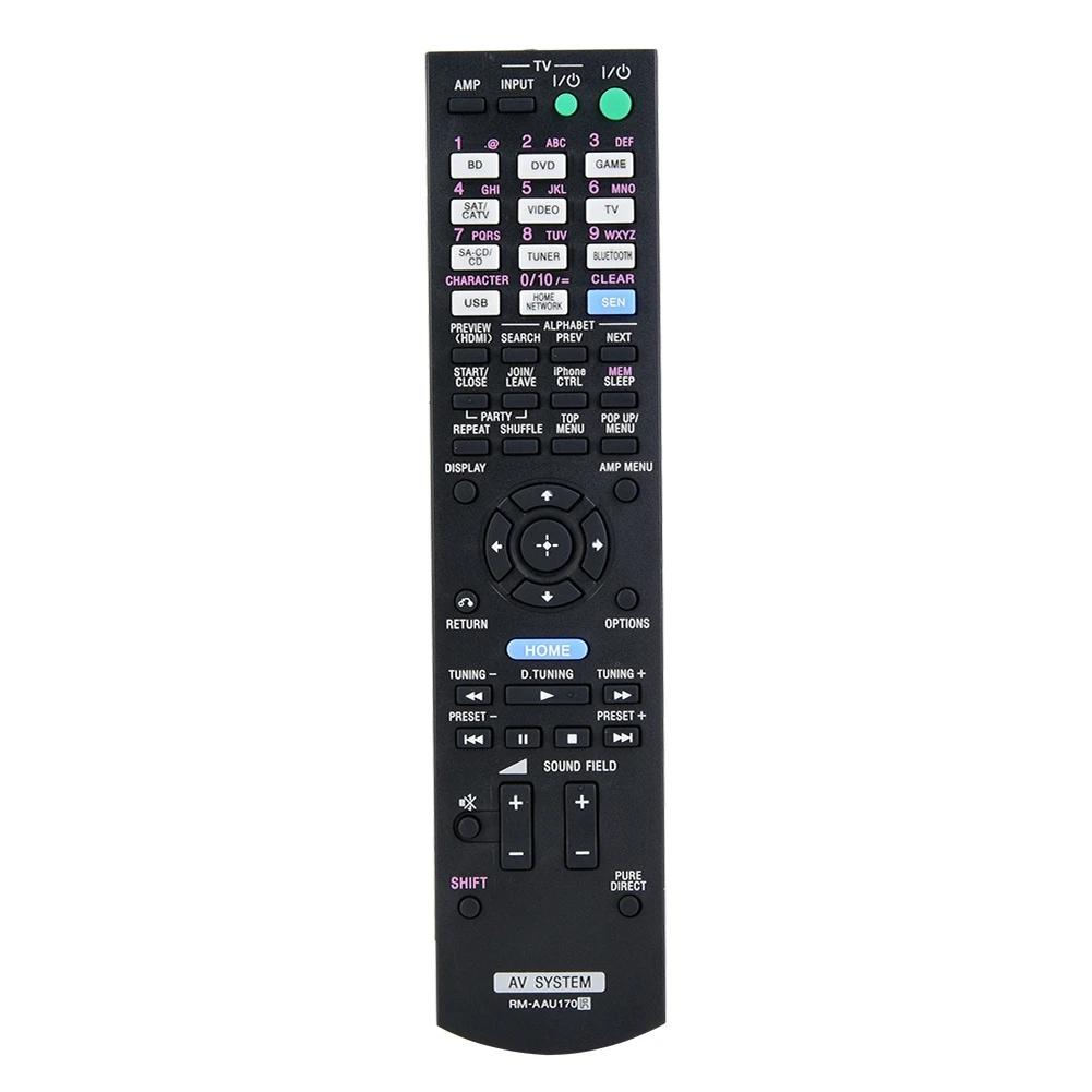 

NEW Remote Control Controller Replacement for Sony RM-AAU170 AV Receiver System TV Fits for STR-DN840