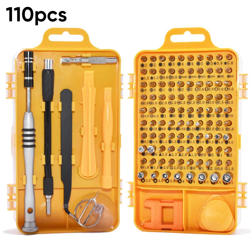 

110 in 1 Screwdriver Kit Multi-function Computer Mobile Phone Repair Tools Set