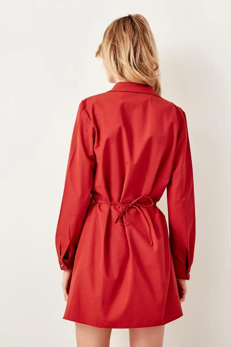 Trendyol платье со шнуровкой TWOSS19AA0046|Платья| |