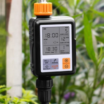 

Large Screen Multifunctional Timing Watering Device Outdoor Garden Sprinkler Controller Intelligent Automatic Watering Timer