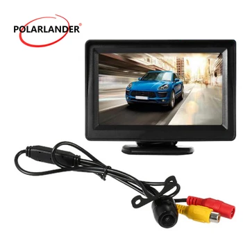 

4.3 Inch 480 * 272 TFT LCD Monitor 2AV in for VCD/DVD/GPS/Camera+ Wireless video transmitter receiver + rear view Camera