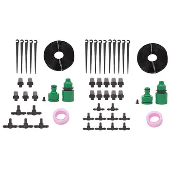 

5/15/25m Water Hose DIY Micro Drip Irrigation System Automatic Garden Sprinkler Watering Kit for Lawn Greenhouse Plants