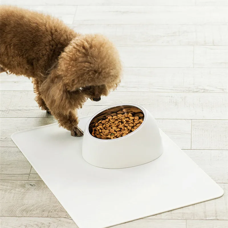 

Pet Dog Bowl Anti-slip Cat Dish Tilted Pet Feeder With Base Suitable Non-slip Feeding Dishes For Most Cats and Dogs For XIAOMI