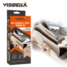 Visbella жидкая кожа DIY кожаный виниловый Ремонтный комплект для сиденья дивана пальто отверстие трещина Rip Авто уход за автомобилем ремонтный набор Инструменты для восстановления кожи