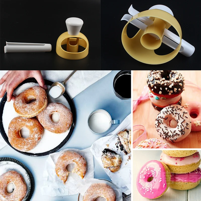 Креативные DIY формы для пончиков, торта, хлебопечки, инструменты для украшения, десерты выпечка, кухонные принадлежности