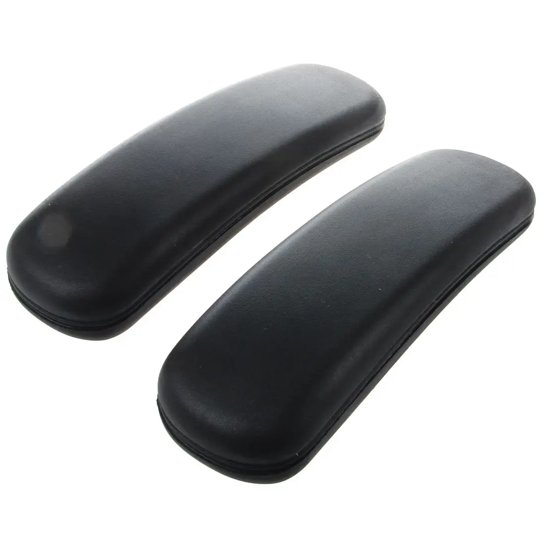 

New-Office Chair Parts Arm Pad Armrest Replacement 9.75" x 3" (Black)