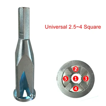 

2.5~4 Square Universal Quick wiring Cable Connector Wire Twisting Tool Stripper For Electrical Power Hand Drill