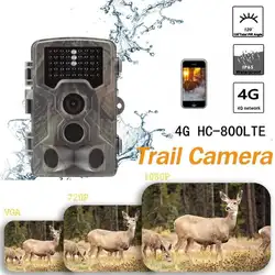 HC-800LTE 4G охоты Камера 1080 P 16MP IP65 Водонепроницаемый Видер Регистраторы долгого ожидания Камера для животных фотографии