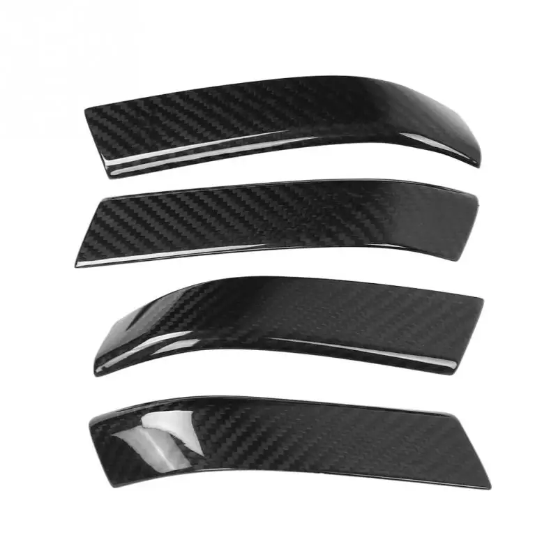 

4pcs Car Interior Door Handle Trim Cover for Volkswagen Touareg 2010-2018 Interior Moulding Panel Cover Car Styling Carbon Fiber