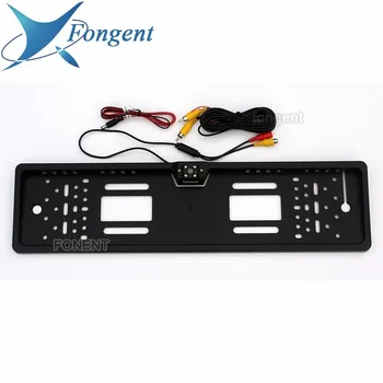 

Fongent reverse Wireless camera Monitor European License Plate Frame Backup Car Licence Number Plate Rear View Reverse parcking
